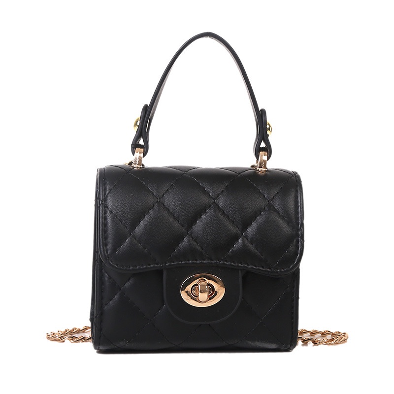 MOUSSON Túi Đeo Chéo Hình Vuông Nhỏ Thêu Họa Tiết Thời Trang Sang Trọng Cho Nữ