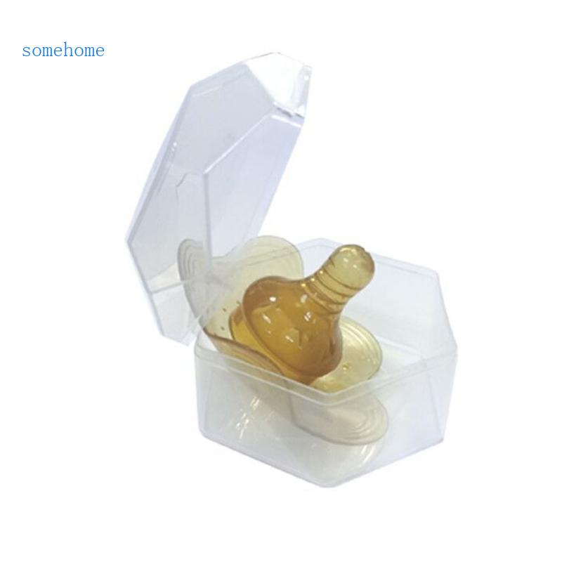 Vỏ Bọc Bảo Vệ Núm Ti Giả Bằng Silicon Tiện Dụng Cho Mẹ Bỉm Sữa