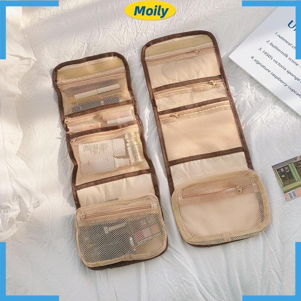 Túi Đựng Mỹ Phẩm Cỡ Lớn Họa Tiết Gấu Dễ Thương