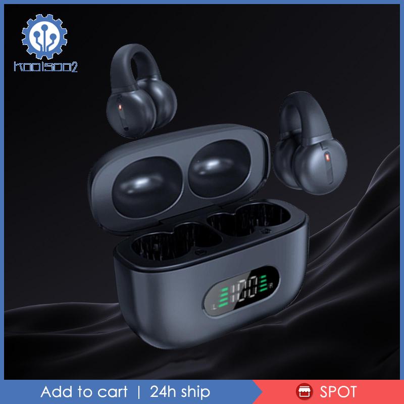 Tai Nghe Koolsoo2 Mini Dạng Kẹp Có Đèn LED Hiển Thị Chống Nước IPX6