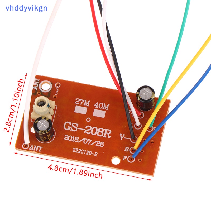 Bộ Điều Khiển Từ Xa 40MHz PCB Kèm Ăng Ten Cho Xe Hơi / Xe Tải / Đồ Chơi