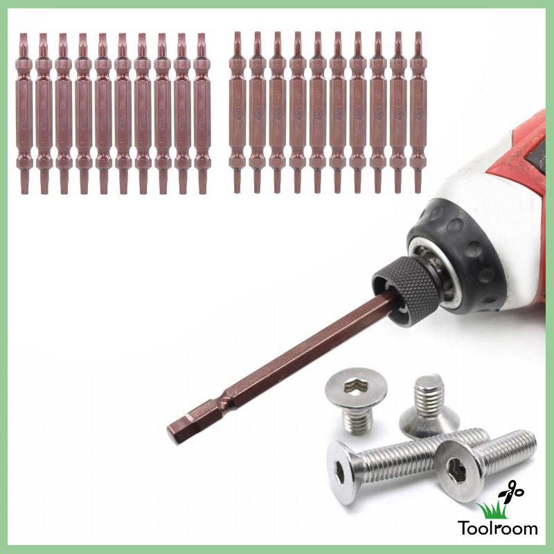 Bộ 10 Mũi Khoan Tháo Lắp Nhanh Đầu Lục Giác 1 / 4 "