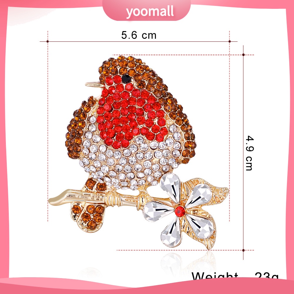 Cài Áo Hình Động Vật Phong Cách Retro Thời Trang