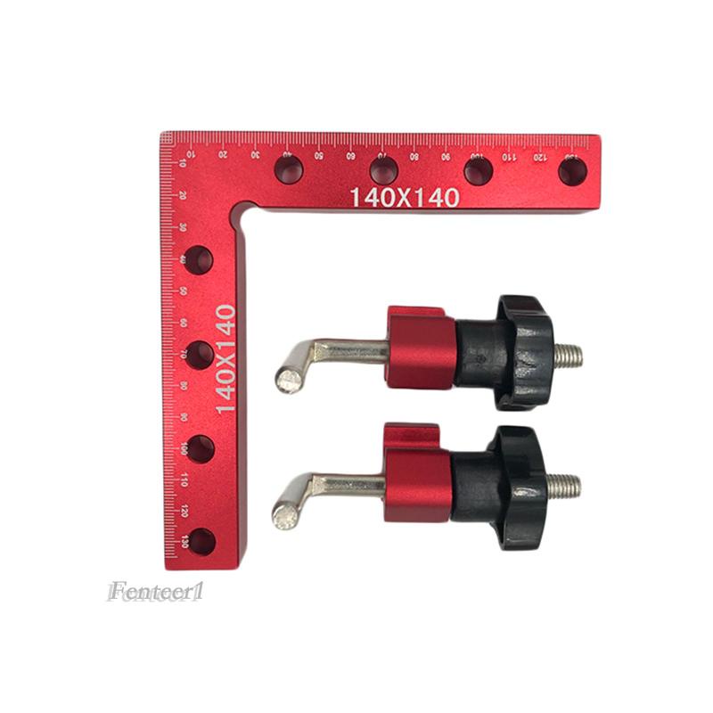 [Fenteer1] Kẹp Định Vị Góc Vuông 90 Độ Cho Tủ Khung / Máy Cắt DIY