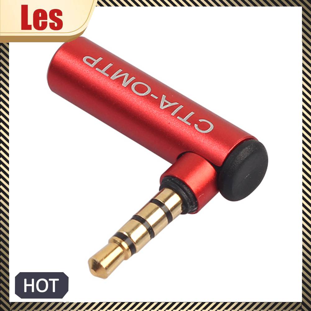 Cáp ChuyểN ĐổI Âm Thanh Tai Nghe 3.5mm OMTP Sang CTIA 90 Độ