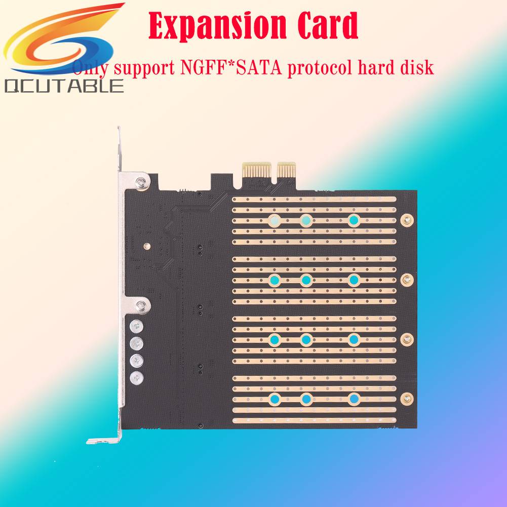 Card Chuyển Đổi SA3034M NVME M.2 Sang PCI-E 1x Cho M.Key NVME / B-Key SATA