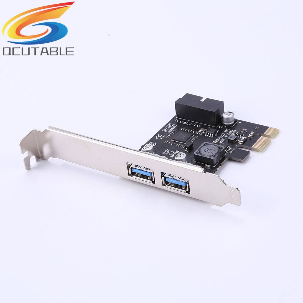 Thẻ Mở Rộng 2 Cổng USB 3.0 Pcie x1 Cho Máy Tính Bàn