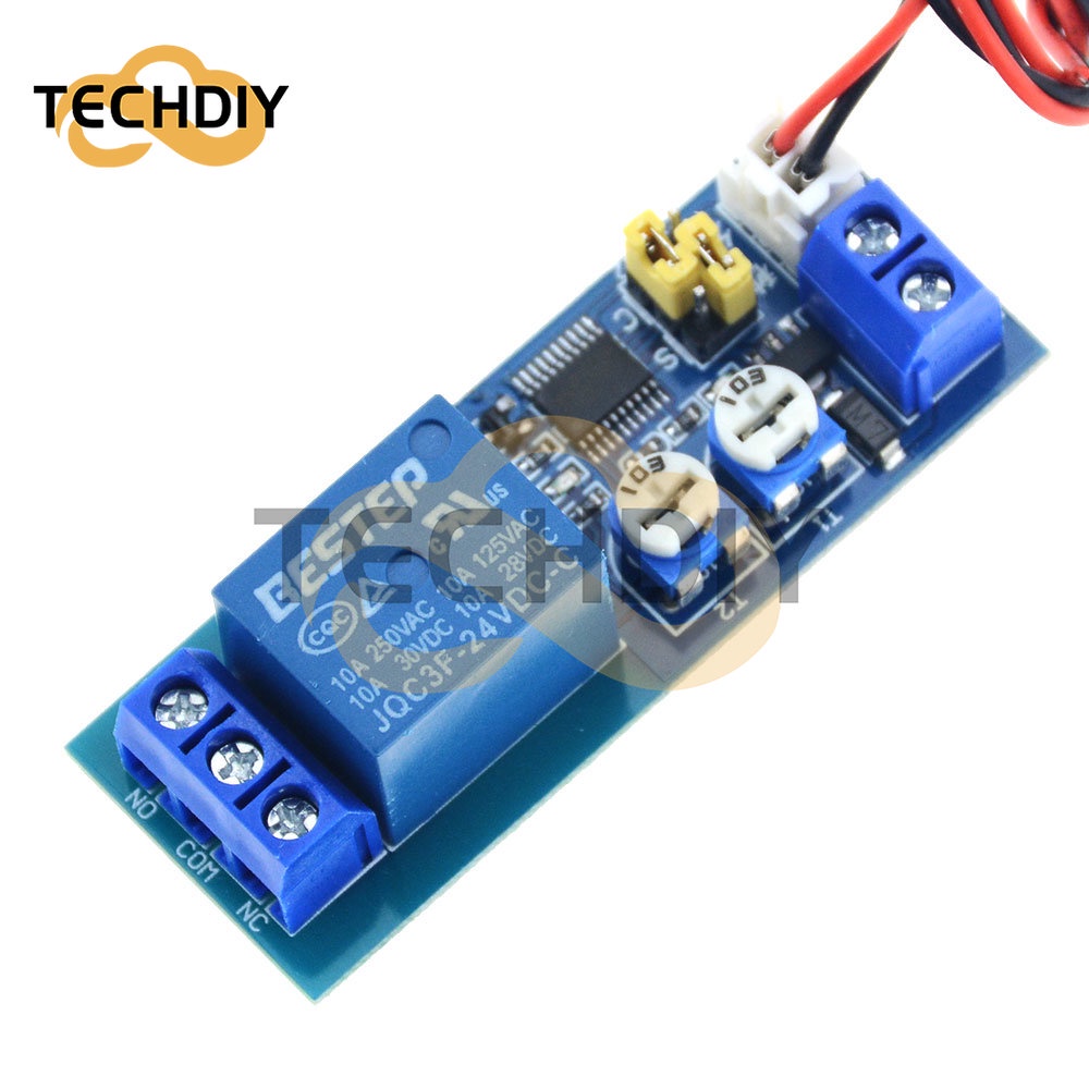 Rơ Le Thời Gian DC 5V 12V 24V 0-100 Phút