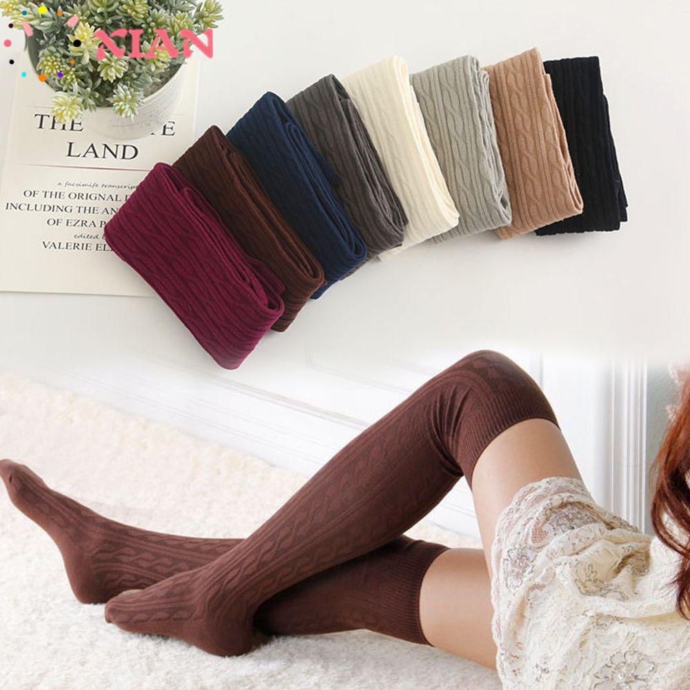 XIANTIN Tất Dài Qua Gối Giữ Ấm Cao Cấp Thời Trang Dành Cho Nữ