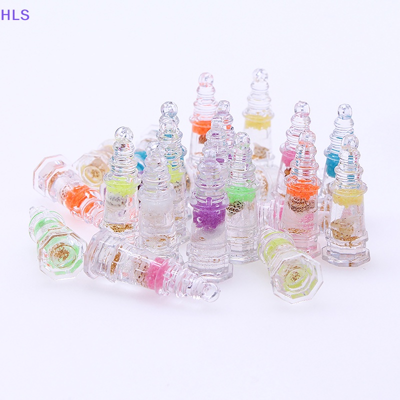[HLS] Set 2 Khuyên Tai / Móc Khóa / Điện Thoại Mini Hình Ngọn Hải Đăng Bằng Nhựa Resin Dạ Quang DIY