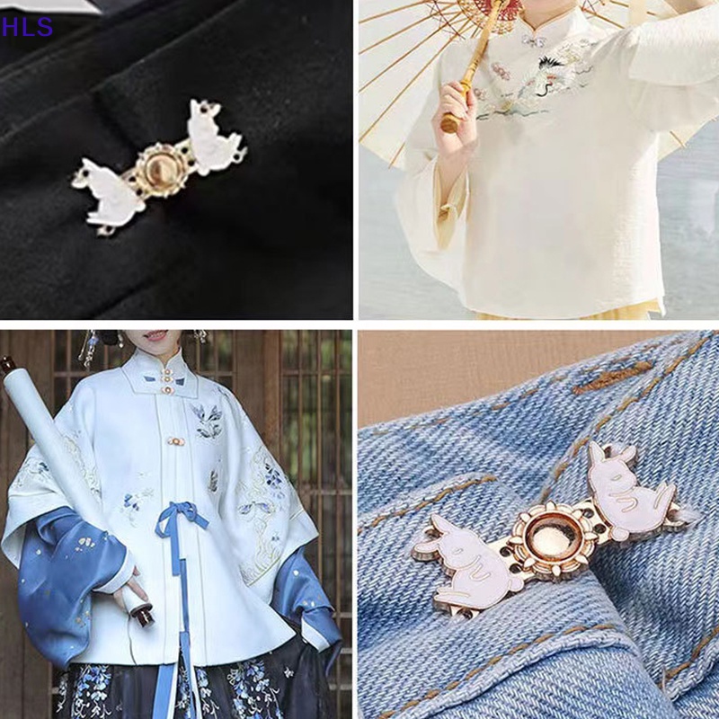 [HLS] Thắt Lưng Có Khóa Cài Bằng Kim Loại Phong Cách Hanfu Trung Hoa Cổ Điển Dùng Để Hóa Trang Quần Jean