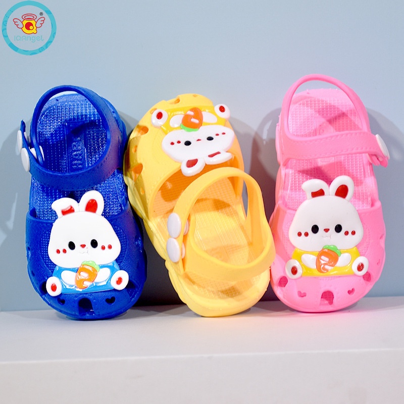Xăng đan Đế Mềm Chống Trượt Không Thấm Nước Thời Trang Mùa Hè Cho Bé 0-2 Tuổi