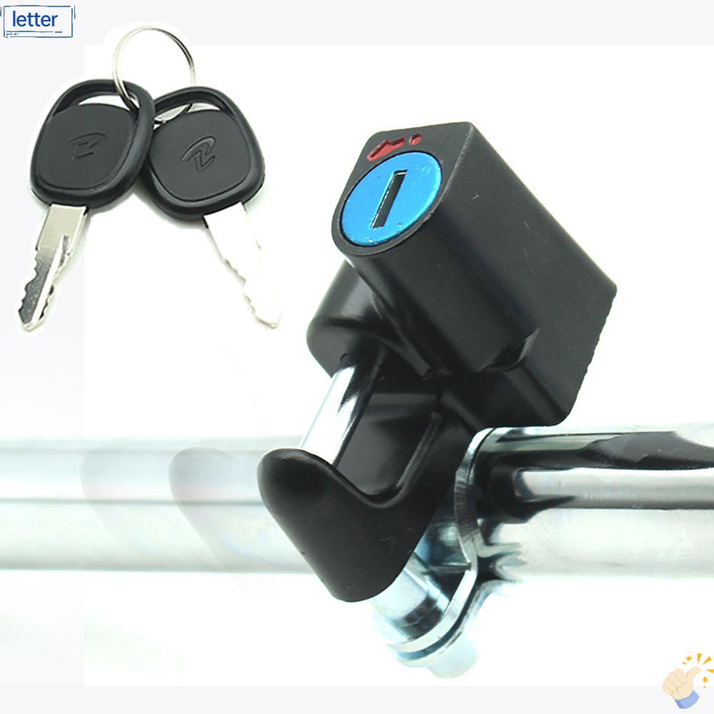 LET Khóa Cố Định Nón Bảo Hiểm Gắn Tay Lái Xe Đạp Điện Tiện Dụng