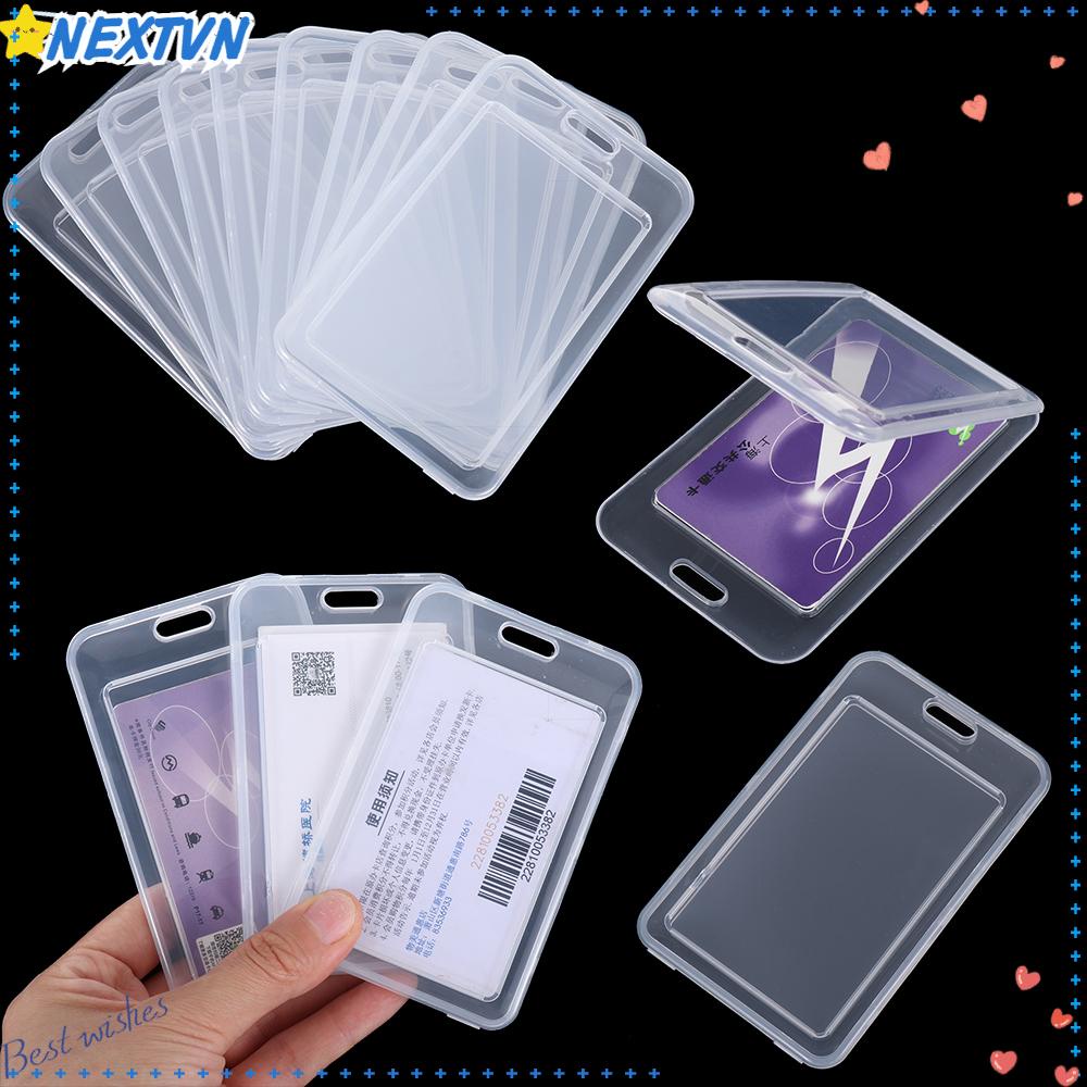 NEXTVN Set 10 Vỏ Bọc Thẻ Bằng Nhựa Trong Suốt Tiện Dụng Khi Chơi Bóng Rổ