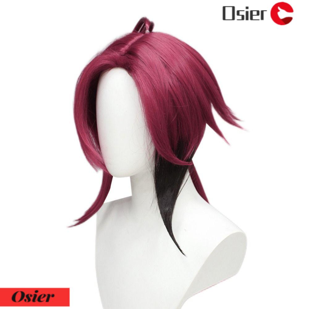 Tóc Giả Hóa Trang Nhân Vật Game Genshin Va Đập 1 Shikanoin Heizou Dài 55cm Chất Lượng Cao