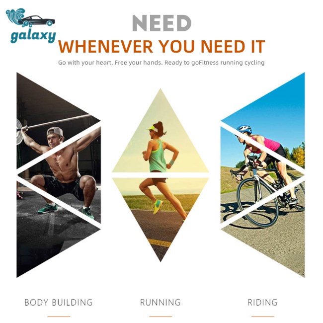 Galaxy Túi Đựng Điện Thoại Đeo Cánh Tay Phản Quang Tiện Dụng