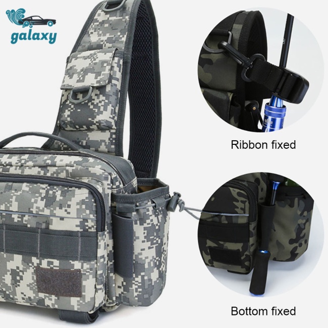 Galaxy Túi Đeo Chéo Đựng Đồ Dùng Câu Cá Đa Năng Tiện Dụng