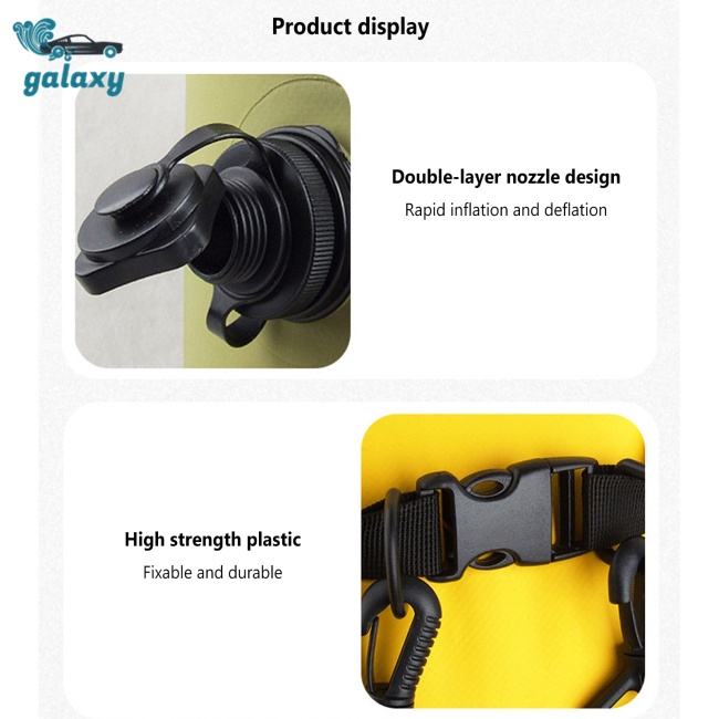 Galaxy Túi Đeo Vai Chống Thấm Nước Dung Tích 25l / 35l / 60l Tiện Dụng Mang Theo Du Lịch Cắm Trại