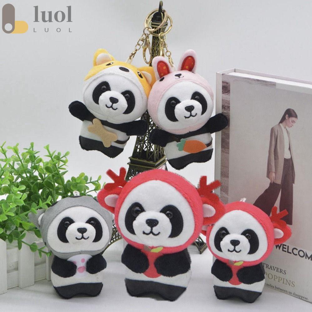 LUOL Gấu Trúc Nhồi Bông Dáng Dài Xinh Xắn Dành Cho Bé