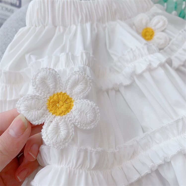 Set Áo Thun Ngắn Tay Và Chân Váy Ngắn Thời Trang Cho Bé Gái 5-6 - 7-8 - 9-10 - 11-12 - 13-14 Tuổi