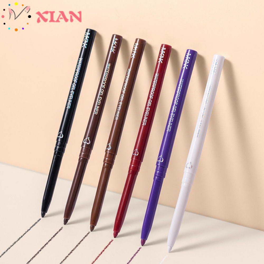 XIANTIN Set 3 Gel Kẻ Mắt Chống Thấm Nước Và Lâu Trôi Cao Cấp