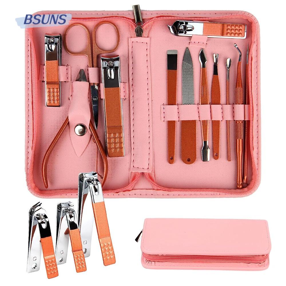 Bộ 12 / 2 Dụng Cụ Dũa Móng Tay Bằng Thép Không Gỉ Chuyên Nghiệp