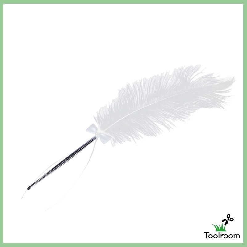 Bút Máy Màu Trắng Đính Đá Và Nơ Xinh Xắn