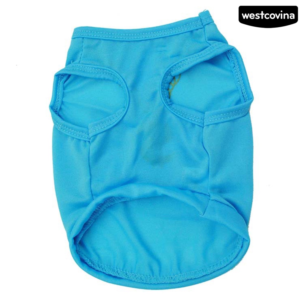 [COD]♞Áo Thun Không Tay Mềm Mại Thoải Mái Dành Cho Cún Cưng