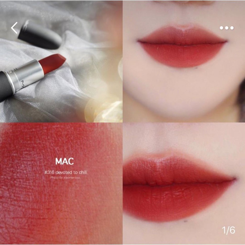 Son Thỏi Mac Kiss Powder Lipstick Mẫu Mới 3g