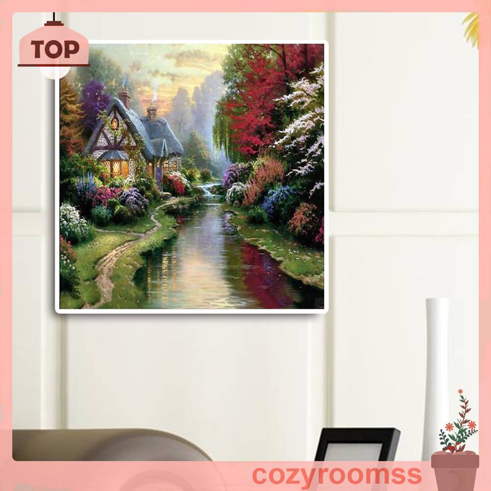 Tranh Đính Đá Kim Cương Toàn Bộ 5D DIY Hình Vẽ Nghệ Thuật Trang Trí Nhà Cửa