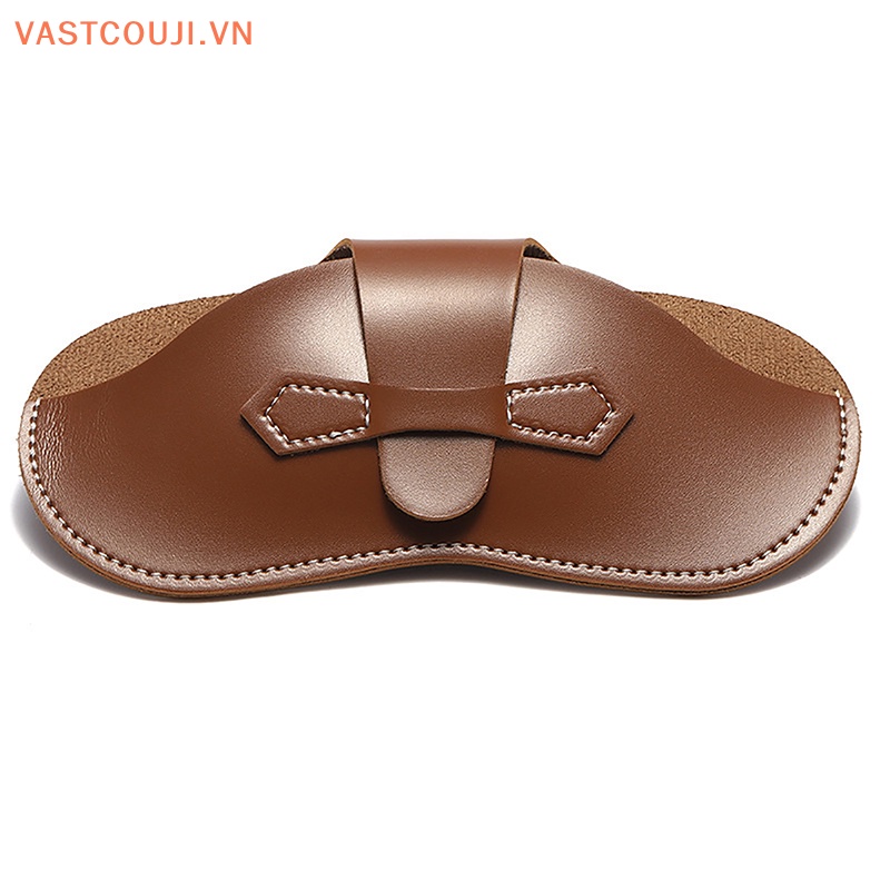 Túi Đựng Mắt Kính Cầm Tay Bằng Da PU Nhẹ In Họa Tiết VASTJI