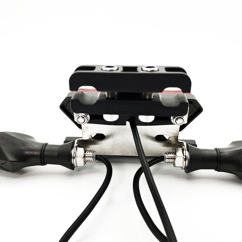 Giá Đỡ Đèn Pha Phía Sau Xe Đạp Điện Bằng Thép Không Gỉ