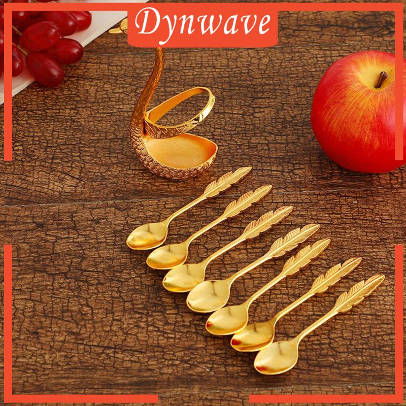 Giá Đỡ Muỗng Cà Phê Hình Thiên Nga Độc Đáo Trang Trí Bàn Ăn Nhà Hàng