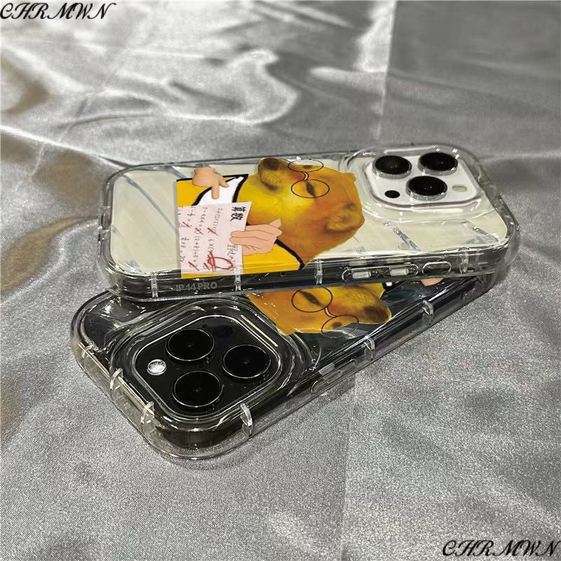 Ốp Điện Thoại Mềm Trong Suốt In Hình Chú Cún Dễ Thương Cho Iphone 7 Xr118 14Promax / plus0 1312 / 9D8J