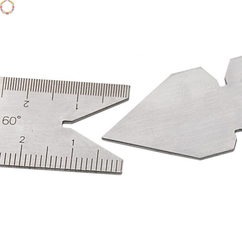 4-mảnh 55&amp;60 ° Gauge metric và inch tích hợp thread gauge center gauge