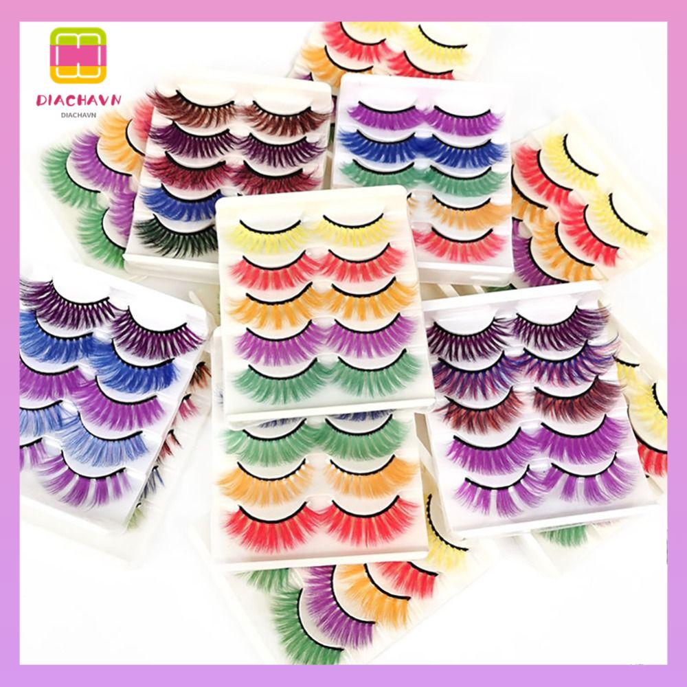 DIACHAVN Lông Mi Giả Dày Và Dài Dành Cho Nữ