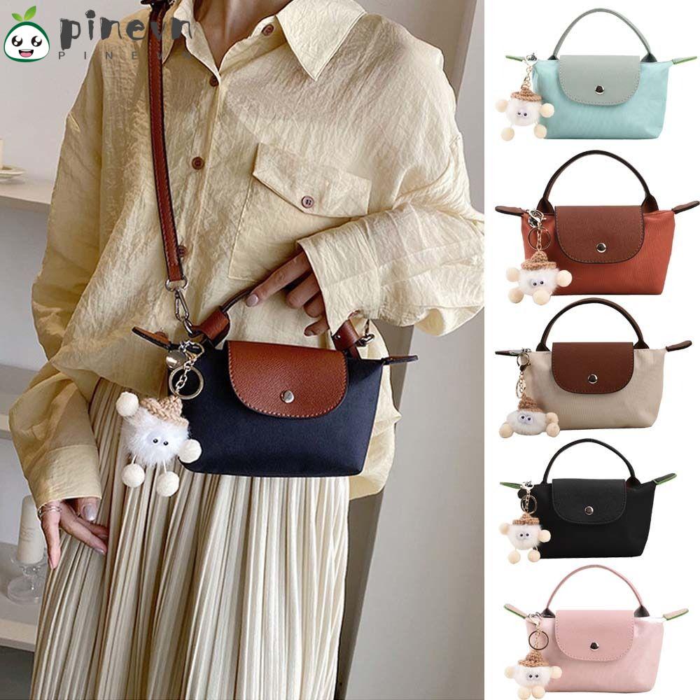 PINEVN Túi Đeo Dưới Cánh Tay Chất Liệu Nylon Thiết Kế Sang Trọng Cho Nữ