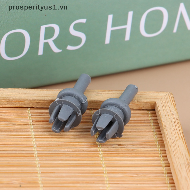 1 [prosperityus1] 10 Móc Nhựa Màu Xám Treo Dây Cáp Cho Thân Cây C2 C3 [VN]