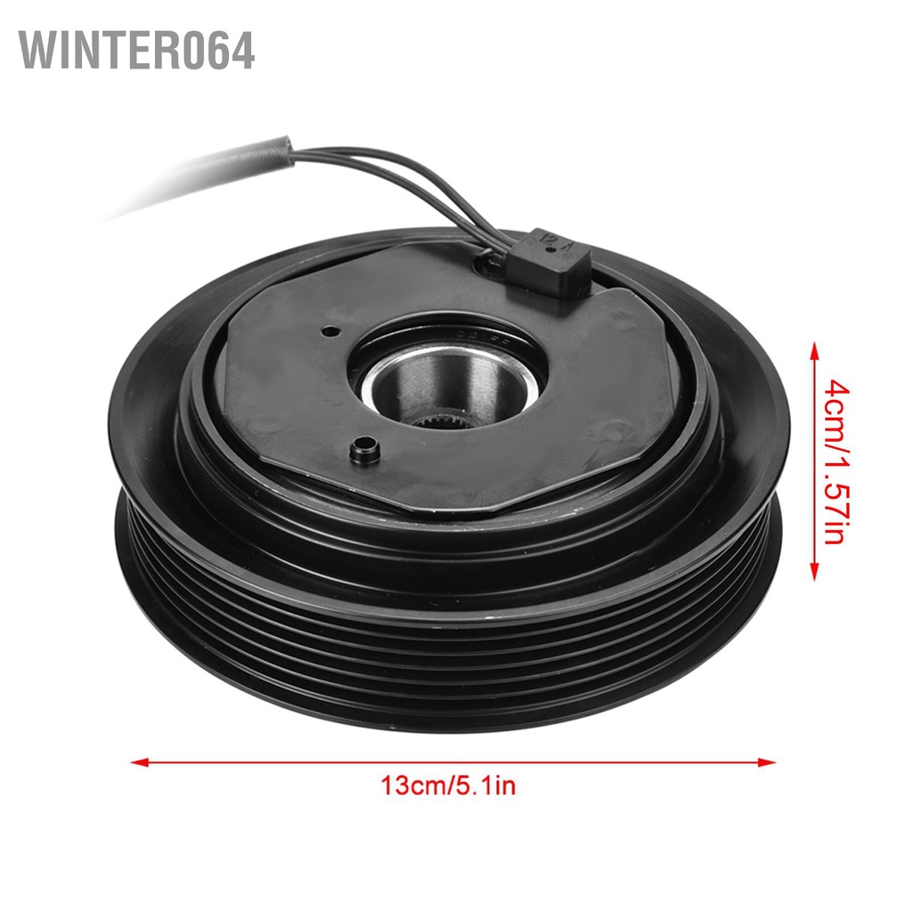 Winter064 AC A/C Máy Nén Lắp Ròng Rọc Cuộn Dây Cho Dodge Dakota Ram Jeep Mitsubishi DAM639