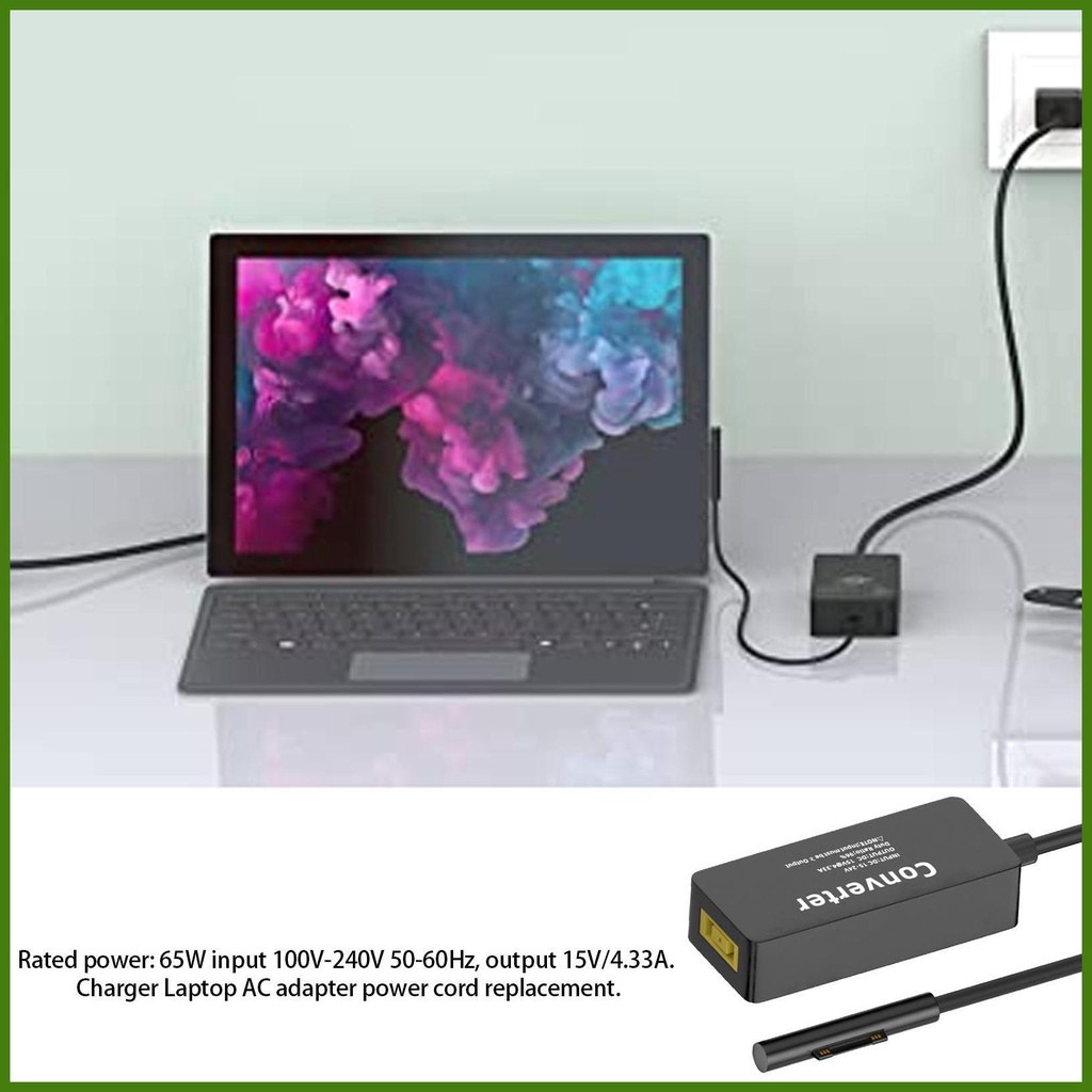 Củ Sạc Laptop Gọn Nhẹ 15V Thay Thế Cho Hầu Hết Các Loại Máy Tính Bảng