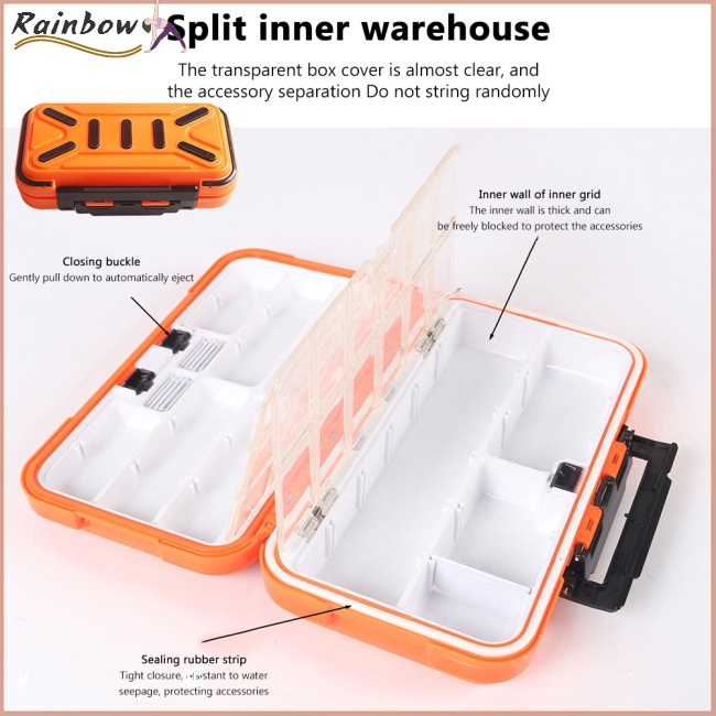 Hộp 254 Phụ Kiện Câu Cá Chống Thấm Nước Tiện Dụng