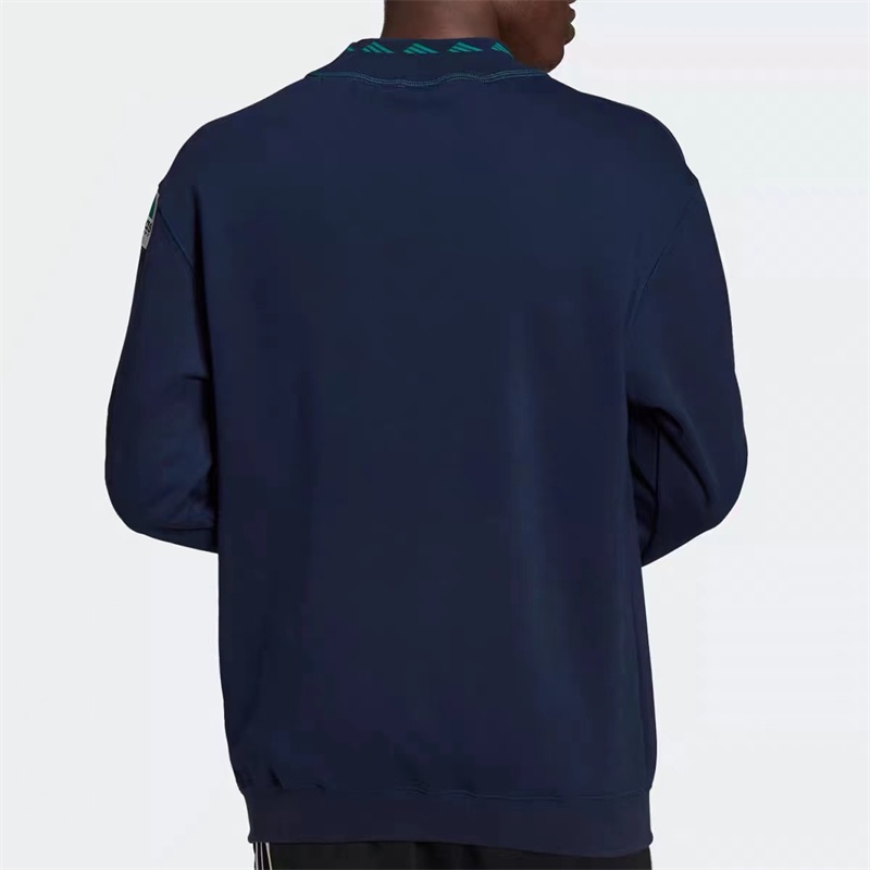 Áo Sweater Cổ Cao Thêu Logo AD100% Thời Trang Cho Nam