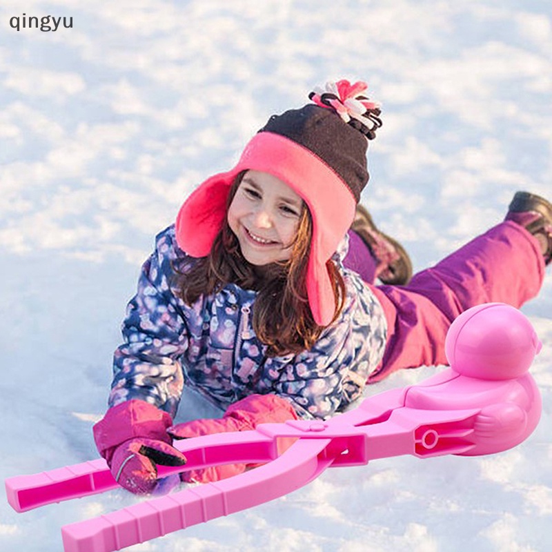 1 Dụng Cụ Kẹp Quả Cầu Tuyết Hình Vịt Vui Nhộn Cho Bé