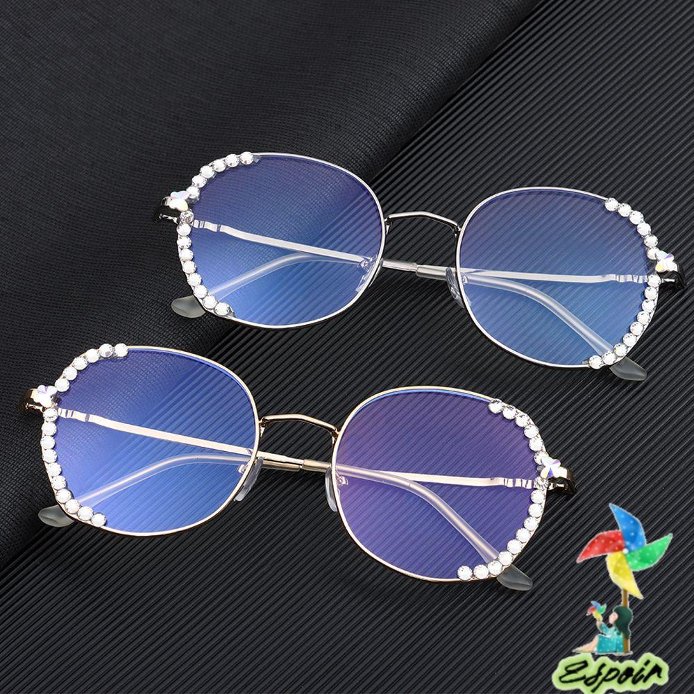 ESPO Kính Mát Gọng Vuông Chống Bức Xạ Phong Cách Vintage
