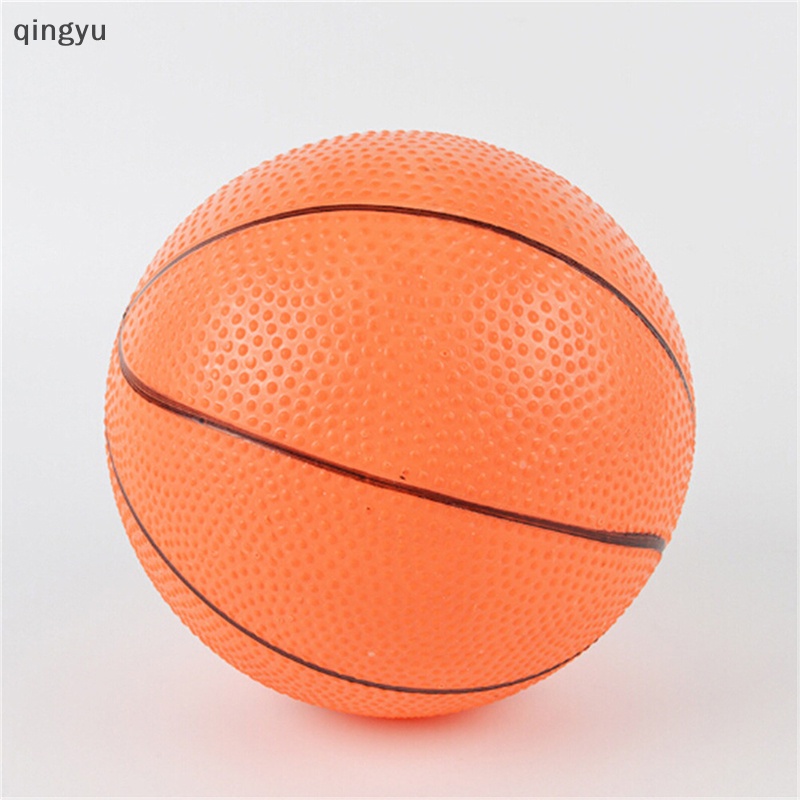 Bóng Rổ Bơm Hơi PVC 20cm Cho Bé Chơi Thể Thao Ngoài Trời