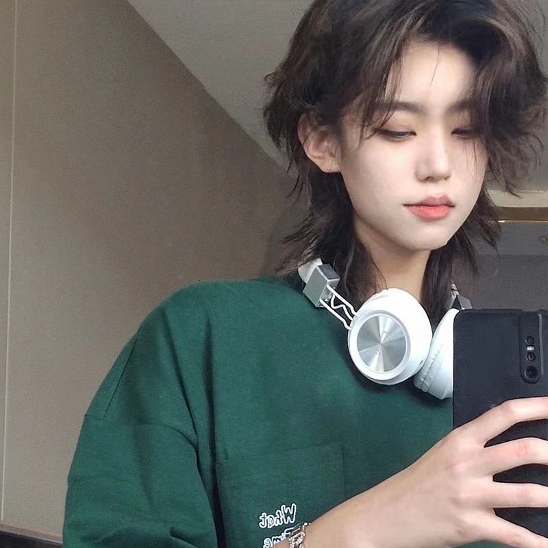 Bộ Tóc Giả Dài Trung Bình Phong Cách Samurai Nhật Bản Tự Nhiên Cho Nam