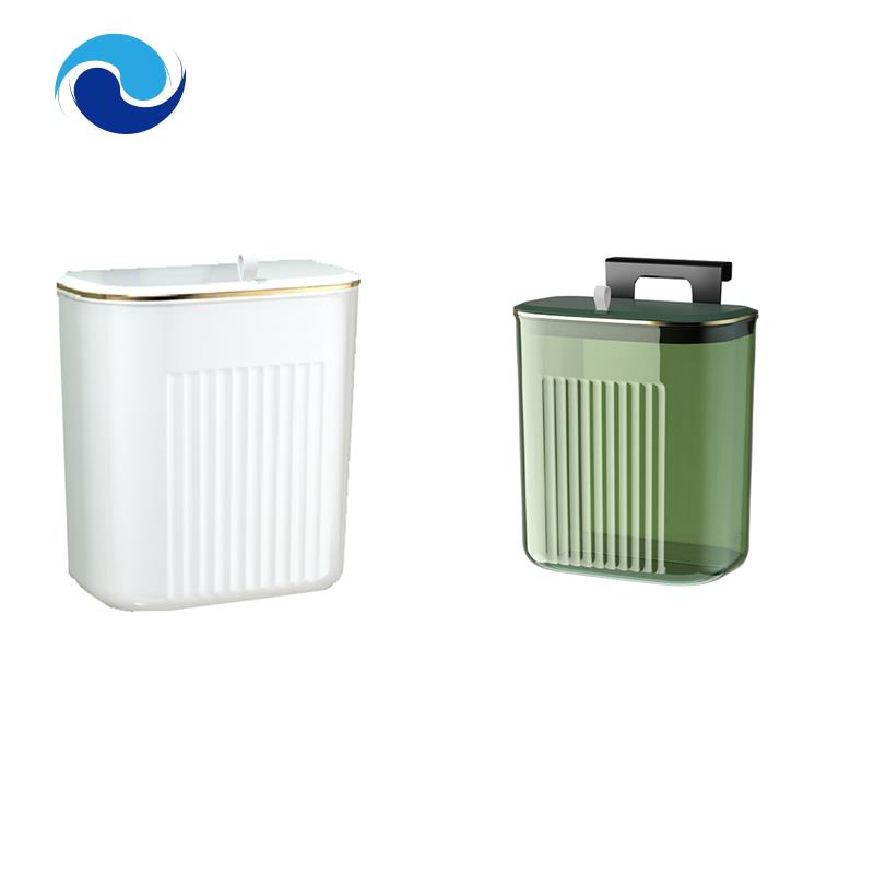Thùng Đựng Rác 9L Có Nắp Gắn Tường / Cửa Tủ Bếp