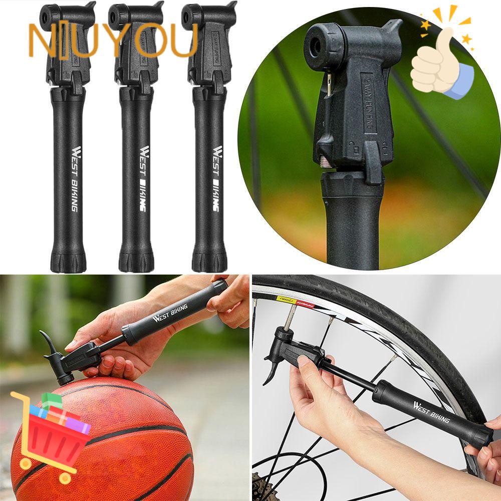 NIUYOU Ống Bơm Xe Đạp Leo Núi Thiết Kế Nhỏ Gọn Tiện Dụng
