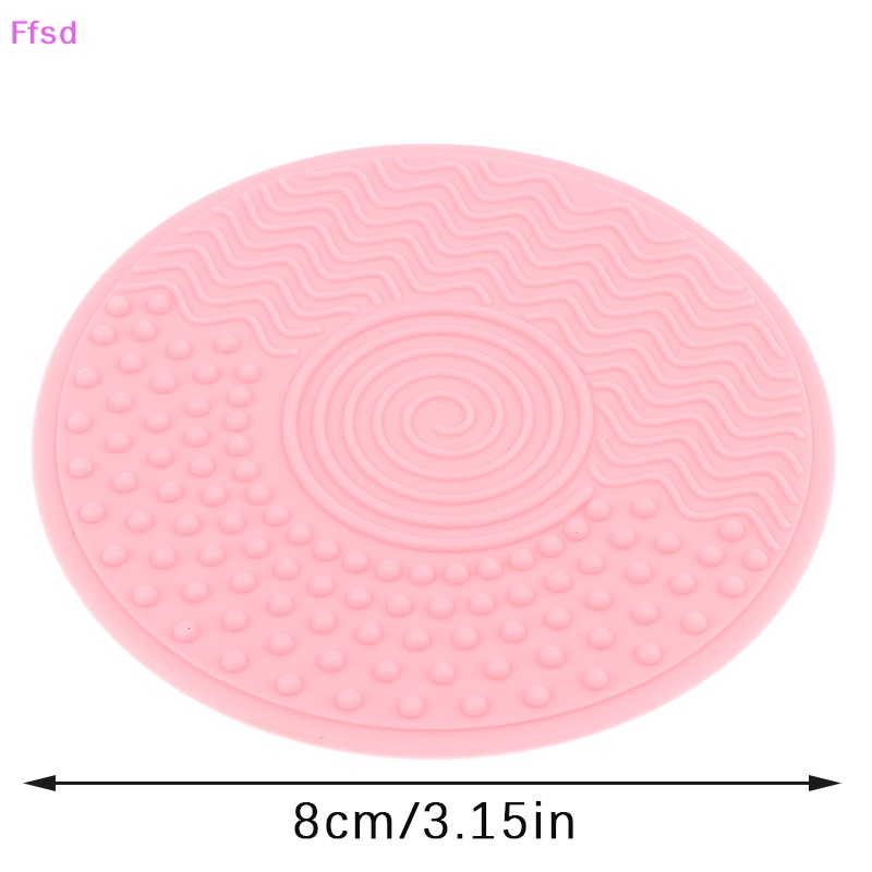 {Ffsd} Tấm Silicone Tẩy Rửa Cọ Trang Điểm Nền * Hàng Bán Chạy