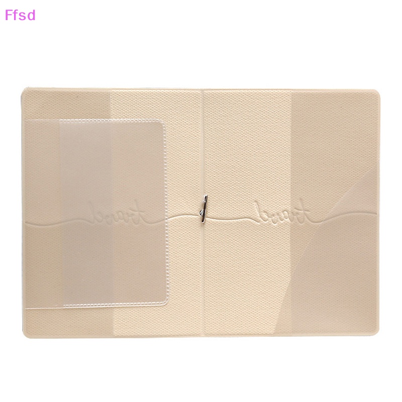 1 Túi Đựng Hộ Chiếu Bằng PVC Chống Nước / Bụi Bẩn Thời Trang